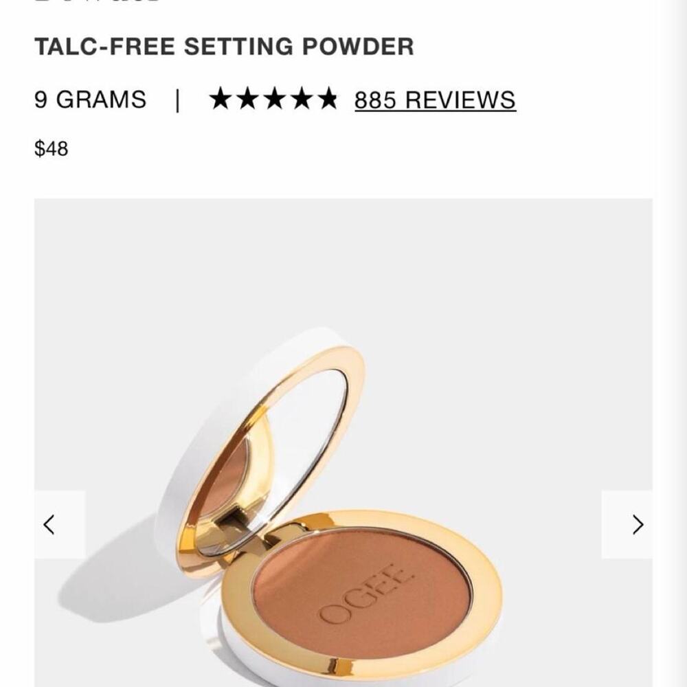 Ogee complexion perfecting setting powder